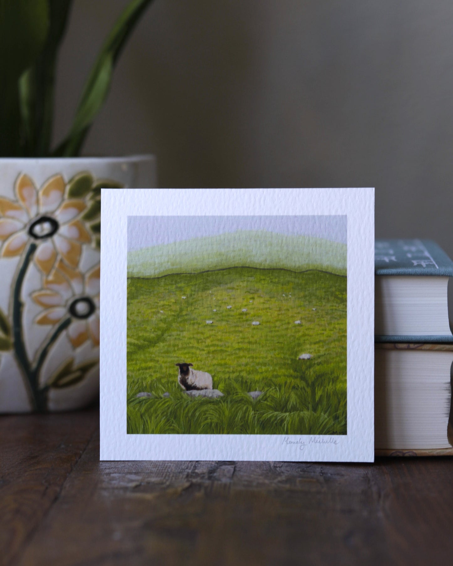 Sheep Print 5x5