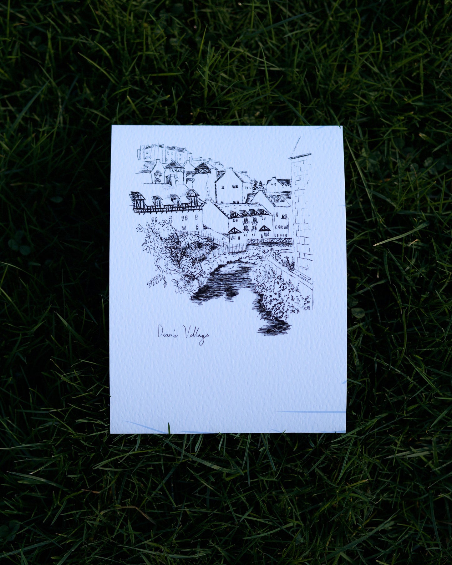 Dean's Village Print 5x7